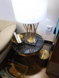 BRAXTON Luxury Gold Side Table