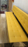AMIE Faux Leather Ottoman Bench