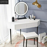 AURIA Modern Corner Vanity Table