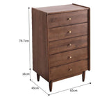 Tristan Chest of Drawers Solid Wood Mid Century