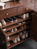 Eileen SWEDEN Shoe Cabinet Scandinavian Nordic Hardwood 4 Color 4 Size