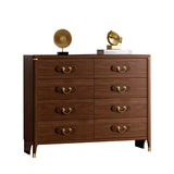 Juan Japanese Style Solid Wood Frame Chest of Drawers Cabinet