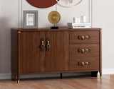 Juan Japanese Style Solid Wood Frame Chest of Drawers Cabinet