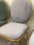 OVIE Modern Chic Victorian Velvet Dining Office Chair