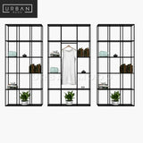 PIERCE Minimalist Open Concept Wardrobe