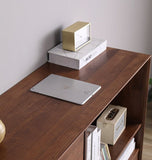 ROBERT Minimalist Bookcase Display Solid Wood