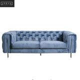 REIGN Victorian Velvet Tufted Sofa