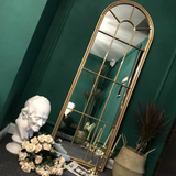 CASA Vintage Arched Window Mirror