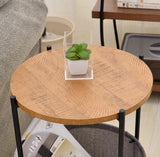 MYA Scandinavian Fabric Side Table