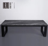 JAVAN Black Mica Rock Dining Table