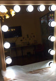 ADLEY Solid Wood Spotlight Vanity Mirror