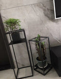 NOAH Minimalist Wireframe Metal Planter