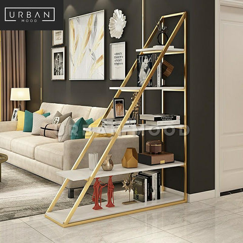 WOODELL Modern Ladder Display Shelf