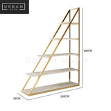 WOODELL Modern Ladder Display Shelf