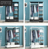 GUNNER Modern Open Concept Wardrobe