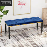 PRIVET Victorian Tufted Dining Bench