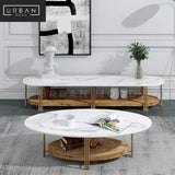 STERLING Modern Marble TV Console / Coffee Table