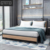 JOLT Modern Industrial Bedframe