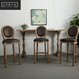 PEDRO Vintage Distressed Bar Table & Chairs