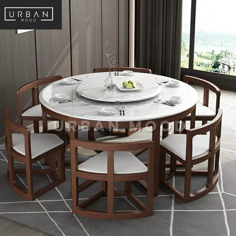MICAH Oriental Dining Table & Chairs
