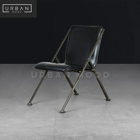 REX Modern Industrial Lounge Chair