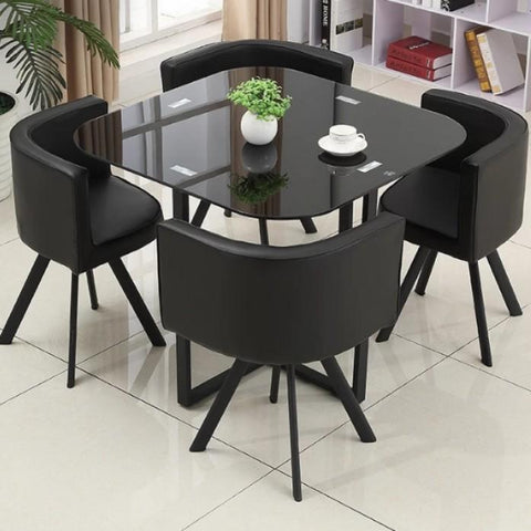 ZENTARO Marble Dining Table And Chairs