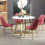 ASHLEY Modern Round Marble Dining Table