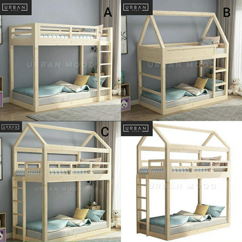 CAITLYN Children s Cottage Bunk Bed RoomyRoom Contemporary