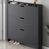 DEREK Scandinavian Ultra Slim Shoe Cabinet