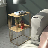 EVENTIDE Minimalist Wireframe Side Table