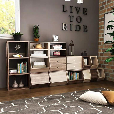 NOOK Modular Wooden Storage Shelves