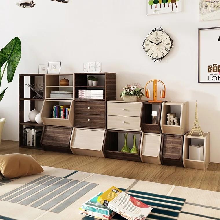 NOOK Modular Wooden Storage Shelves – RoomyRoom.com - Contemporary ...