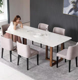 NOVAC Modern Marble Dining Table